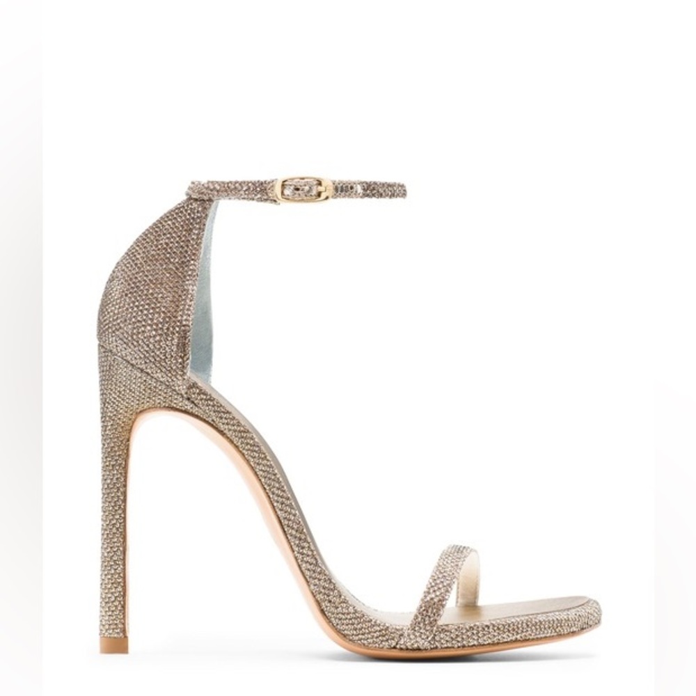 Stuart Weitzman nudist ankle strap sandal